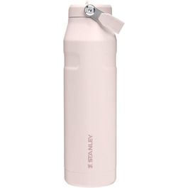 Термобутилка Stanley Flip Straw 2.0 з трубочкою 1,06 л, ізольована, зберігає холод 17 годин, 4 дні лід, BPA-free, герметична, для авто, мийка в посудомийці, Rose Quartz