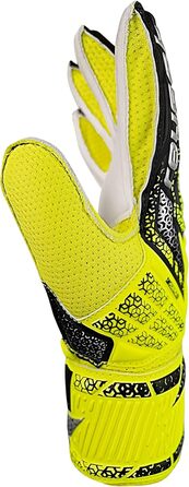 Воротарські рукавички Reusch Attrakt Solid Junior - жовто-срібні, розмір 6.5 - для дітей та підлітків