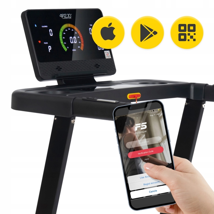 Електрична бігова доріжка 4FIZJO SENSO до 100 кг