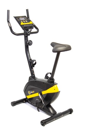 Велотренажер Besport BS-1006B GAINER магнітний чорно-жовтий