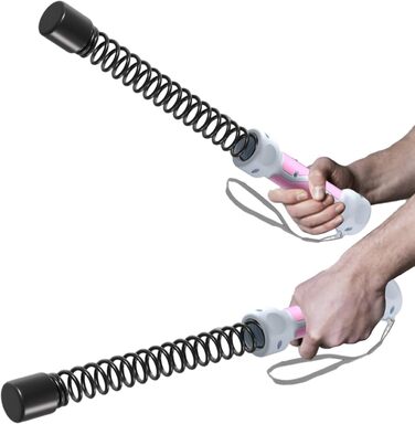 Бойові канати для фітнесу 3-1: бездротові канати для тренувань вдома та в спортзалі (рожеві)