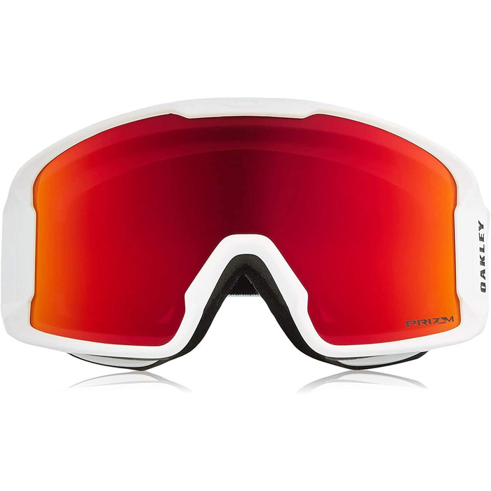 Гірськолижні окуляри Oakley Line Miner XM PRIZM для вузьких облич (розмір M, Matte White / Prizm Torch Iridium)