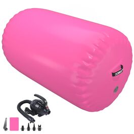 Гімнастичний повітряний мат DOBESTS Airtrack (висота 10/20 см, довжина 2-6 м) з насосом та сумкою для тумблінгу, йоги та фітнесу