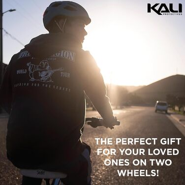 Велосипедний шолом Kali Protectives Grit для дорослих, для шосейного велоспорту, чоловічий та жіночий, з максимальною вентиляцією, для міського та дорожнього катання, розмір S/M, матовий білий