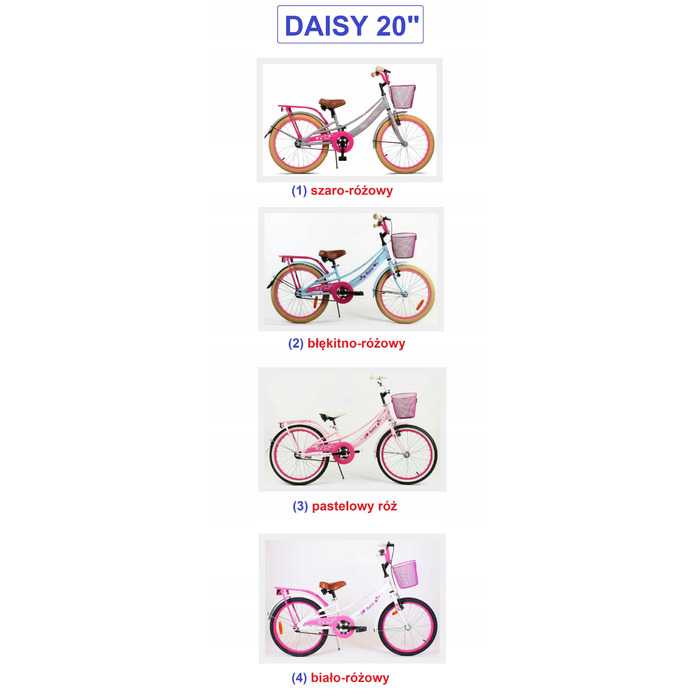 Дитячий велосипед TURBO Daisy 20