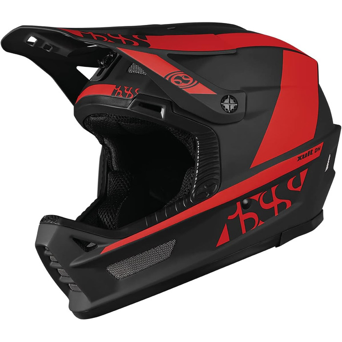 Інтегральний шолом IXS Xult DH для MTB, E-Bike, BMX, унісекс, червоний, розмір L