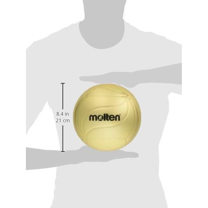 Волейбольний м'яч Molten V5M9500-M Gold, розмір 5, для підписів