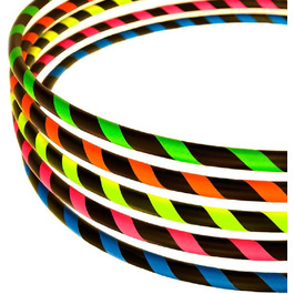 Hula Hoop Hoopomania для дорослих, початковий рівень, 105 см, неоново-синій обруч
