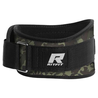 Пояс для важкої атлетики RitFit 6'' (XL) для силових тренувань та пауерліфтингу з липучкою
