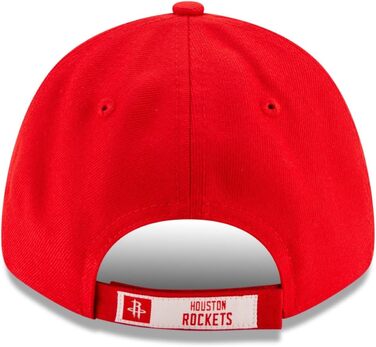 Кепка New Era Houston Rockets The League, червона, універсальний розмір