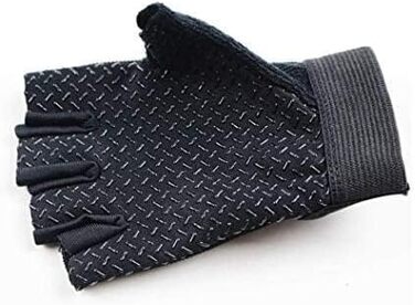 Дитячі велосипедні рукавички Long Keeper для хлопчиків та дівчаток, напівпальцеві, для скейтбордингу, катання на роликах та альпінізму, Outdoor Sport (камуфляж/S)