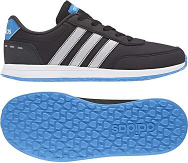 Дитячі кросівки Adidas Vs Switch 2 K для бігу, 28 EU, чорний/кораловий/сірий, F17