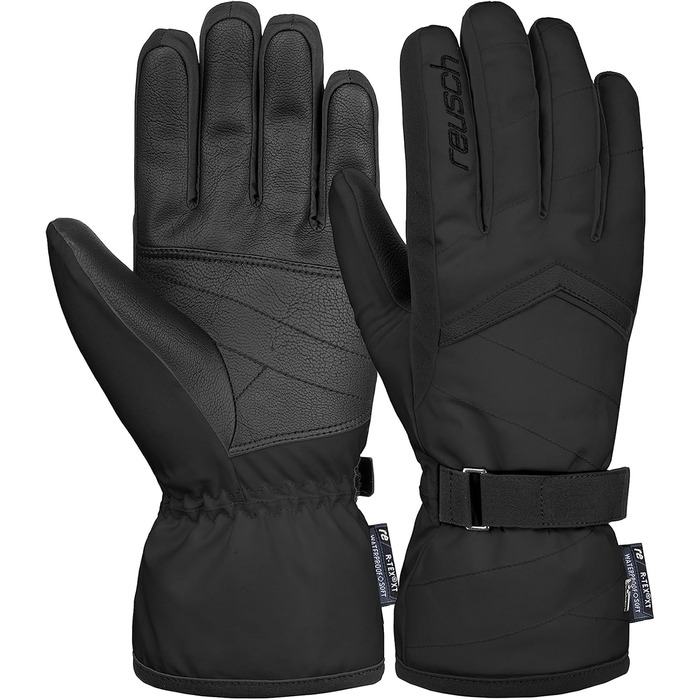 Жіночі рукавички Reusch Moni R-Tex XT, теплі, водонепроникні, дихаючі, чорні, розмір 7