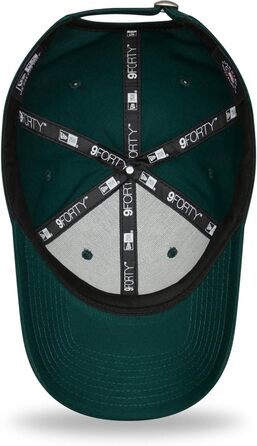 Кепка бейсболка New Era 9Forty Strapback New York Yankees темно-зелена