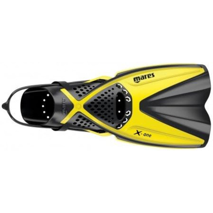 Набір для снорклінгу Mares X-One X-Vision Sailor, жовтий, розмір 39-43