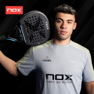 Падель ракетка NOX LA10 Quantum 12k від Лео Аугсбургер 2025