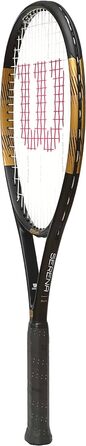 Тенісна ракетка Wilson Serena Elite 103 для дорослих, чорна/золота, розмір ручки 3 (4 3/8 дюйма)