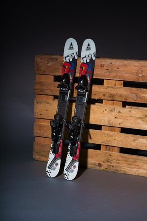 Лижні дитячі GPO Snowblade Snowkid 99 см | Короткі лижі з кріпленням Tyrolia SR-10 | Для дітей та дорослих