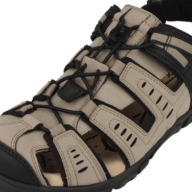 Чоловічі сандалі Geox Strada CSport (46 EU, Lt Taupe)