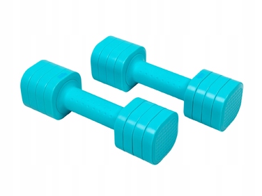 Регульовані гантелі ACRA LADY 2-5 фунтів — набір 2 шт., загальна вага 4,66 кг