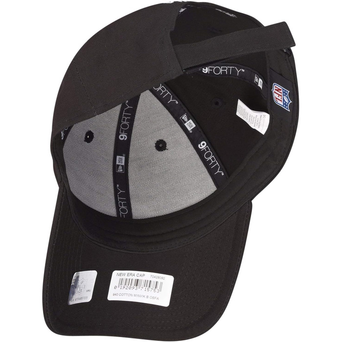 Кепка New Era 9Forty Adjustable NFL Green Bay Packers - Чорно-Біла