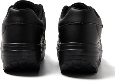 Жіночі кросівки JOMIX на липучці: спортивні, на платформі, для бігу, зручні, з антиковзкою підошвою, для фітнесу, тренувань, прогулянок (36 EU, чорний)