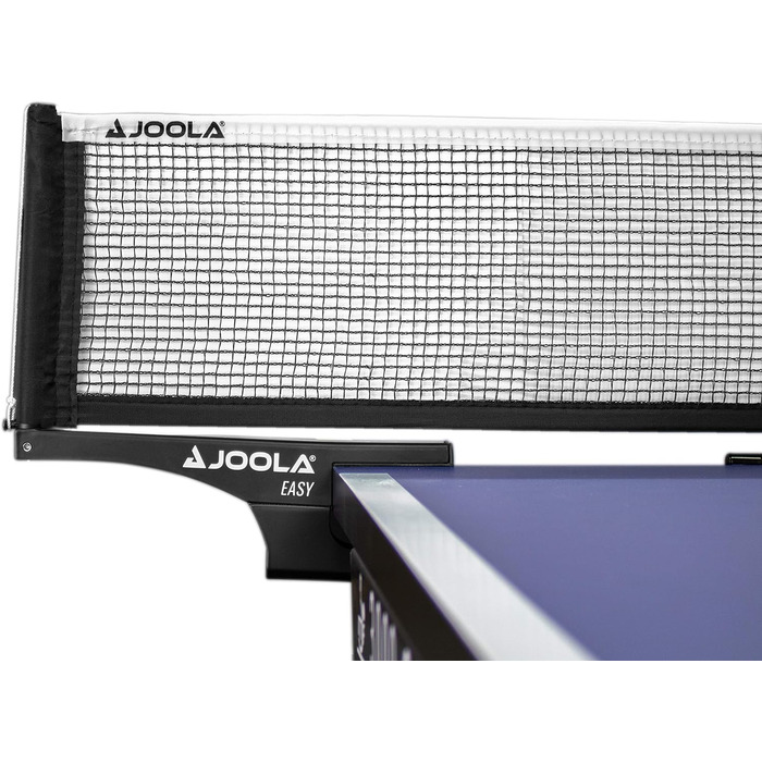 Сітка для настільного тенісу JOOLA Easy-Indoor, регульована, чорна, 183×15,25 см, для аматорського спорту