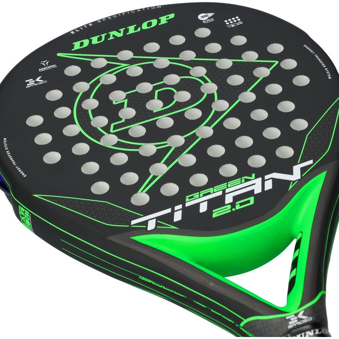 Ракетка для настільного тенісу Dunlop Titan 2.0 Green