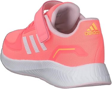 Кросівки для бігу Adidas Runfalcon 2.0 EL, унісекс, дитячі, розмір 28 EU, червоний, білий, рожевий