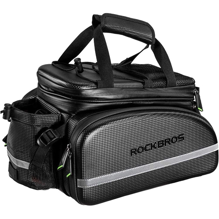 Велосипедна сумка на багажник ROCKBROS 10-35L, водонепроникна, для перевезення, для камери, практична
