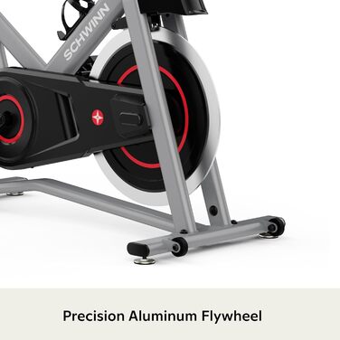 Спінбайк Schwinn IC3.5: домашній велотренажер для сайклінгу з магнітним або фетровим гальмуванням, Bluetooth FTMS, сумісність із Zwift, Peloton, Kinomap та JRNY