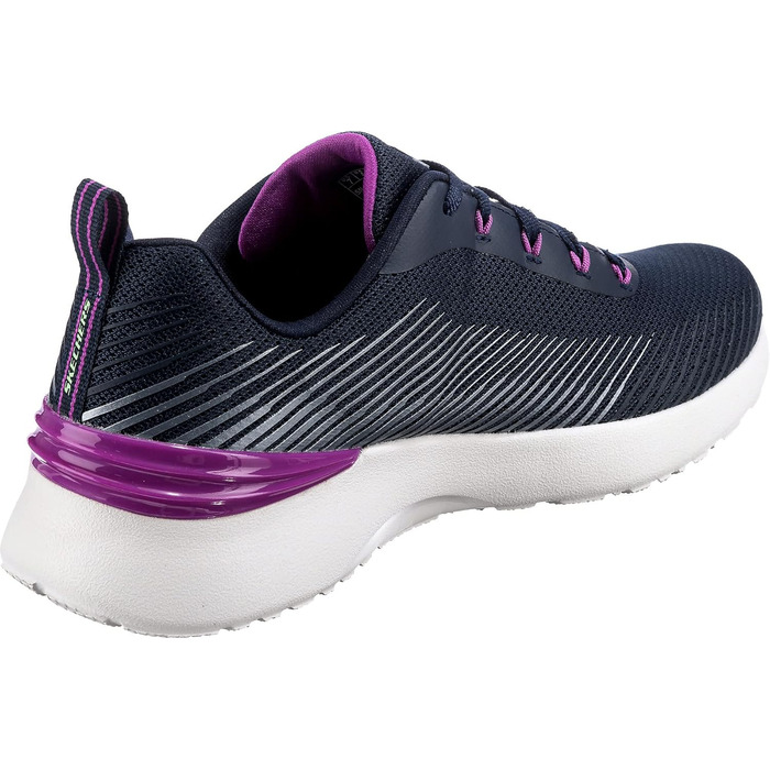 Кросівки Skechers Skech-air Dynamight Winly для чоловіків (35.5 EU, сітчасте синє полотно з фіолетовою окантовкою)