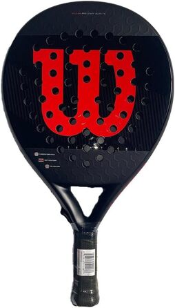 Падель ракетка Wilson Pro Staff Elite TX WR069411U, унісекс, чорна, розмір 2 EU