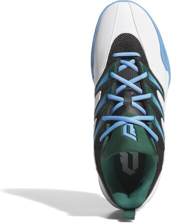 Кросівки баскетбольні adidas Originals Dame Certified 3 Unisex 47/48 EU Білий/Зелений/Синій