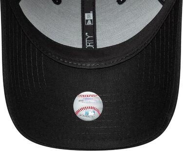 Кепка New Era 9Forty Snapback New York Yankees MLB — Регульована бейсболка з вигнутим візерунком, One Size