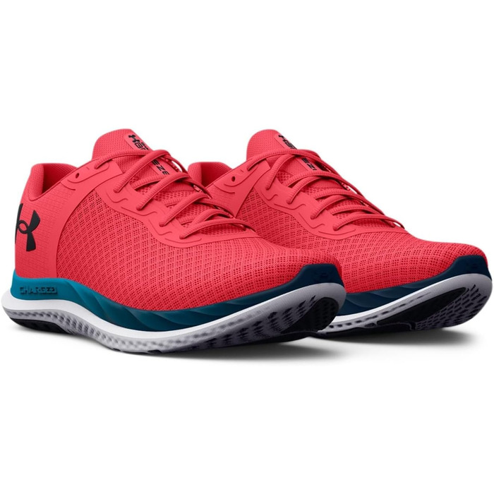 Чоловічі бігові кросівки Under Armour Charged Breeze (40.5 EU, Blitz Red)