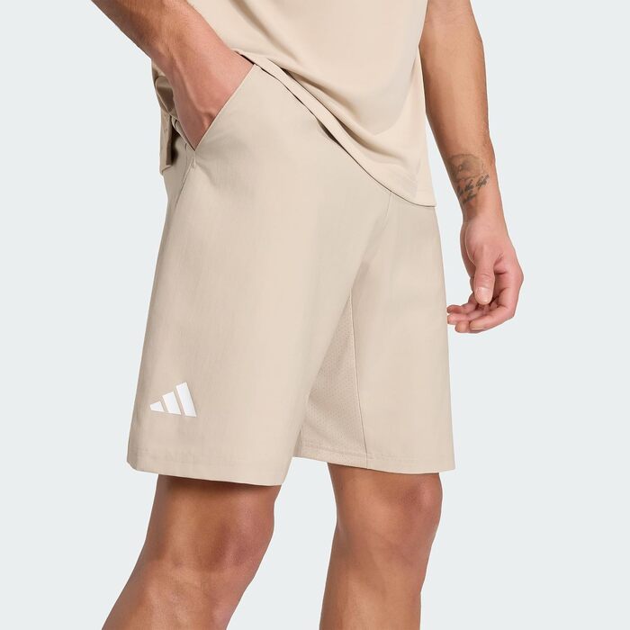Чоловічі тенісні шорти Adidas Cub з трьома смужками, Khaki Three, розмір XL