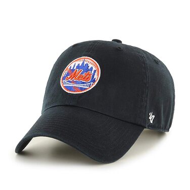 Кепка 47 Unisex MLB New York Mets (Чорна, універсальний розмір)