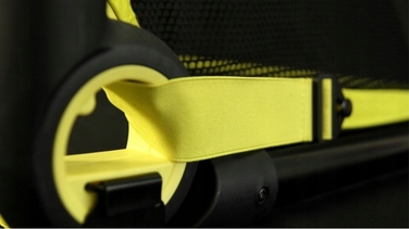 Складані переносні футбольні ворота BazookaGoal 120x75 см, чорні