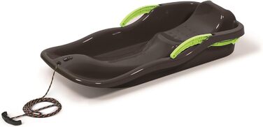 Санки Prosperplast Race: швидкі, міцні та морозостійкі | 87×40×18 см | Антрацит