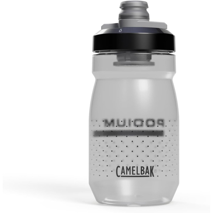Фляга для води Camelbak Podium 24oz (450 мл) – чорна, самозакривний ковпачок, не протікає, BPA/BPS/BPF-free, легко миється
