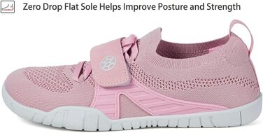Босоніжки Eagsouni для чоловіків та жінок: кросівки для фітнесу, подорожей та бігу на вулиці. Зручні, легкі, дихаючі, широка передня частина, антиковзаюча підошва, розмір 42 EU, рожеві.
