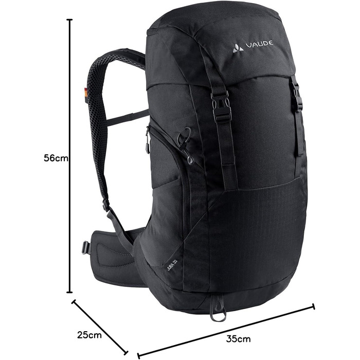 Універсальний туристичний рюкзак VAUDE Jura 32 л, чорний