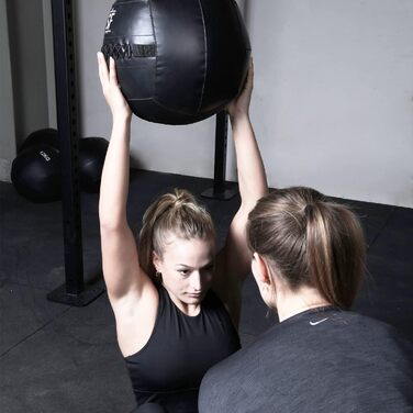 М'яч для фітнесу SUPRFIT 15 кг – для крос-тренувань та функціонального тренування, з м'яким наповнювачем та неслизькою поверхнею з ПВХ