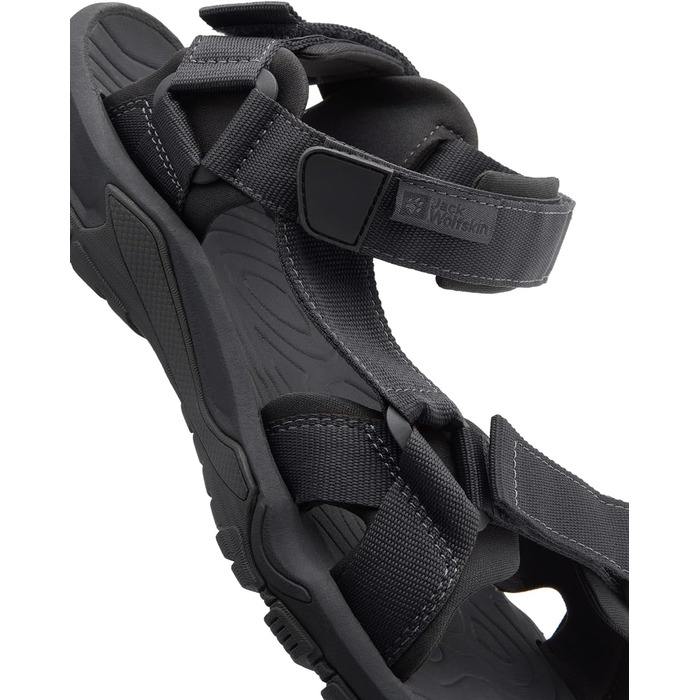 Jack Wolfskin LAKEWOOD RIDE SANDAL M: Чоловічі сандалі для туризму та відпочинку, 42 EU Phantom
