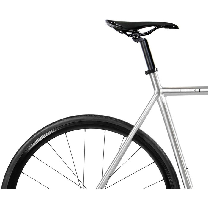 Велосипед FabricBike Light PRO фіксований, алюмінієва рама, 28'', 8,45 кг, сріблястий, розмір L-58 см
