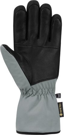Унісекс лижні рукавички Reusch Morris Gore-Tex, водонепроникні, дихаючі, теплі, чоловічі, розмір 10.5, сірі-чорні