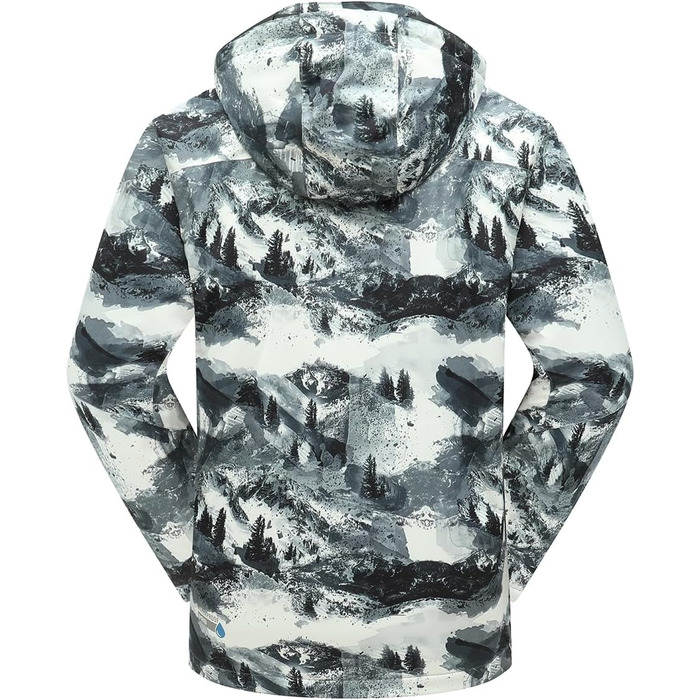 Чоловіча водонепроникна лижна куртка PHIBEE, тепла, вітрозахисна, з капюшоном, для зими, розмір XXL, з принтом