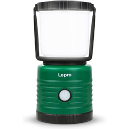 LED кемпінговий ліхтар Lepro, акумуляторний, 1500 люмен, 4 режими, світлодіодний, зелений