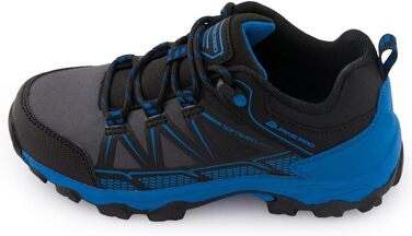 Дитячі трекінгові черевики Alpine PRO FARO, блакитні, розмір 33 EU. Легкі, дихаючі, для активного відпочинку та походів. Міцний Softshell, гумова підошва.